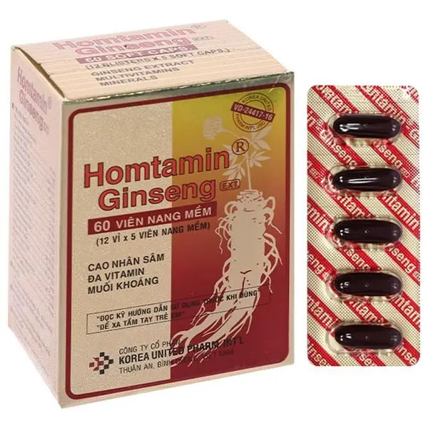 Homtamin Ginseng H/60v
