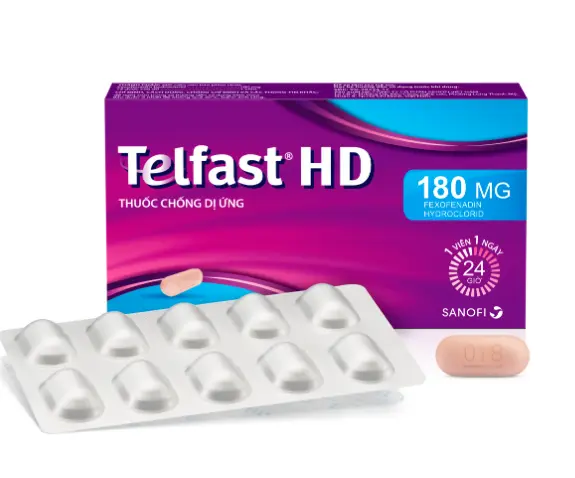 Telfast HD 180mg H/30v