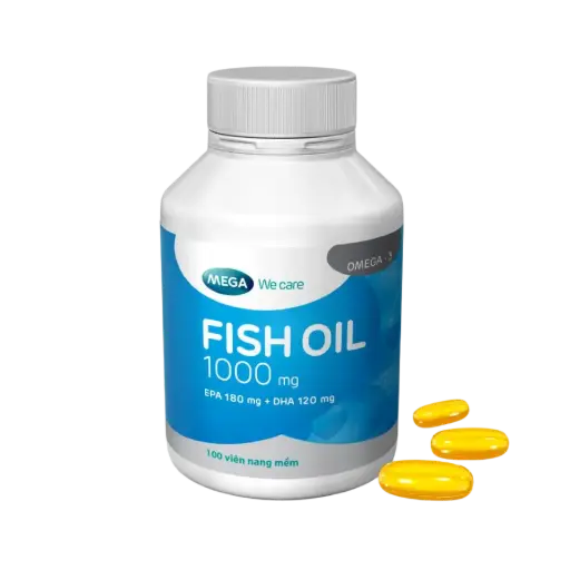 FISH OIL 1000mg MEGA C/100V